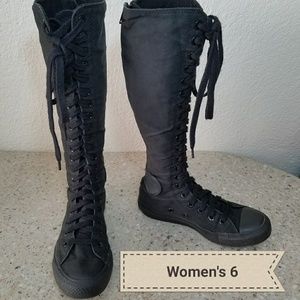 all star knee high converse